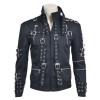 Men Black Mj Jacket Cosplay Costume Michael Jackson Jacket